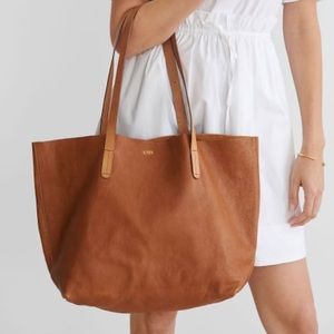 Brooklyn Leather Tote - Mark & Graham